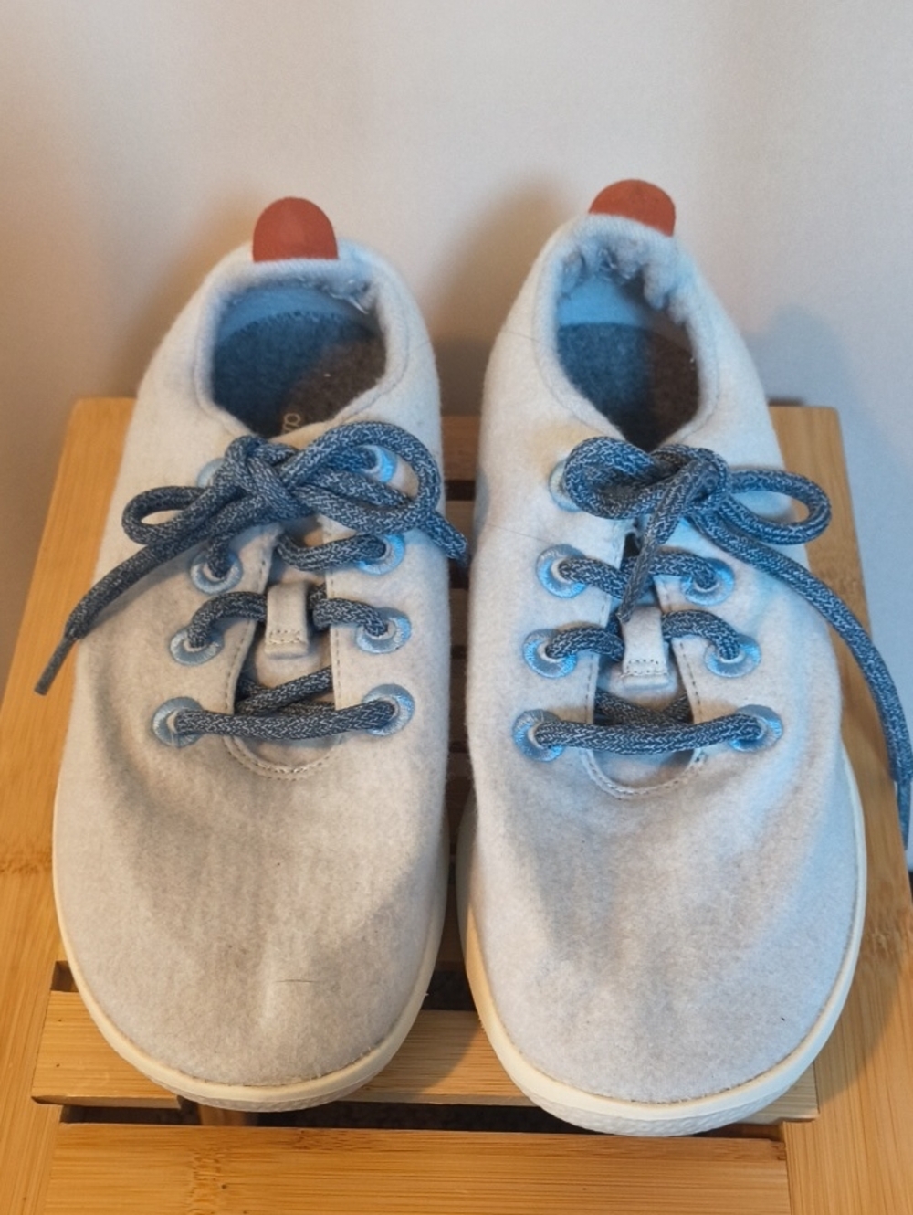 Allbirds Light Blue Wool Sneakers Like New Size W8